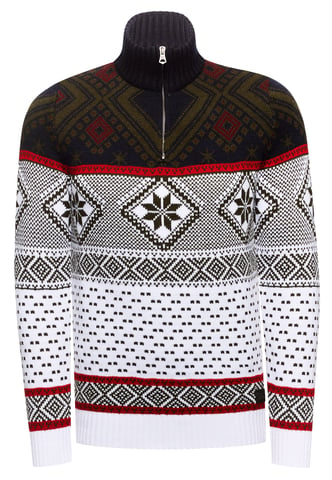 Rough knit Norwegian