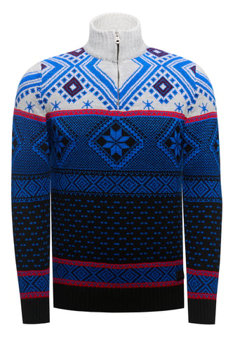 Rough knit Norwegian
