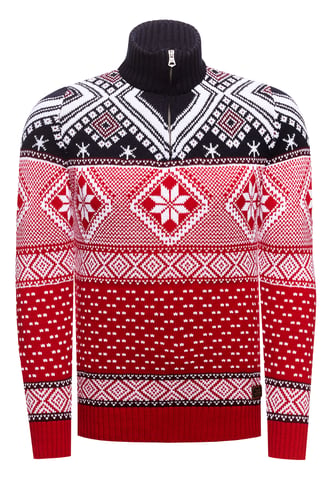 Rough knit Norwegian