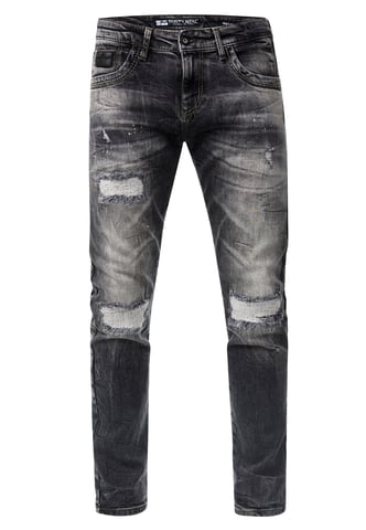 Jeans Pants "YAMATO" Slim Fit Streetwear Cotton-Stretch