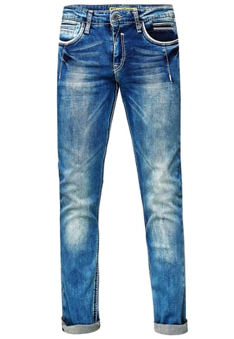 Jeans Pants "NEW YORK" Blue Used Regular Fit