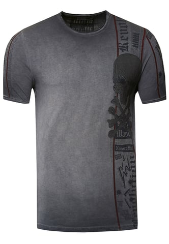 Biker T-Shirt Front & Back Printed