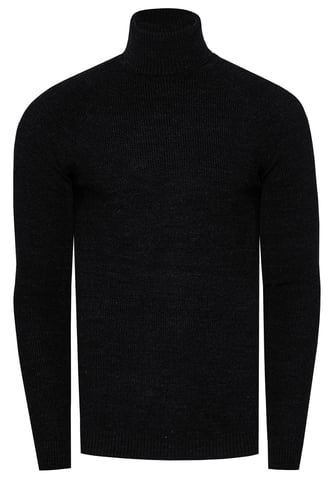 Slim Fit Feinstrick Business Turtleneck Sweater