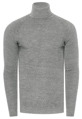 Slim Fit Feinstrick Business Turtleneck Sweater