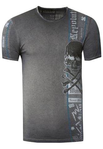 Biker T-Shirt Front & Back Printed