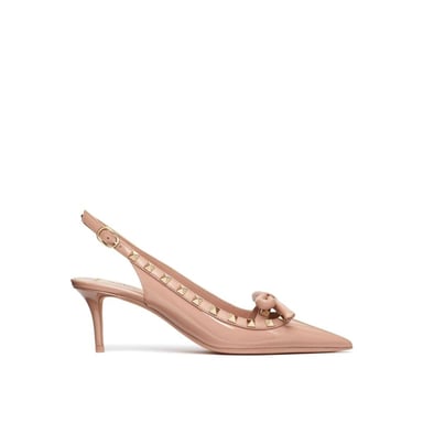 Valentino Garavani Leather Slingback Pumps