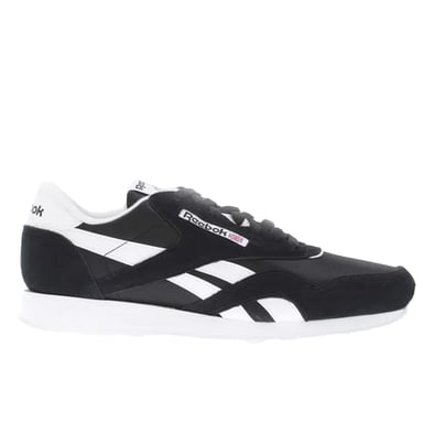 Reebok Unisex Vuxen Classic Suede Panel Träningsskor (Svart)