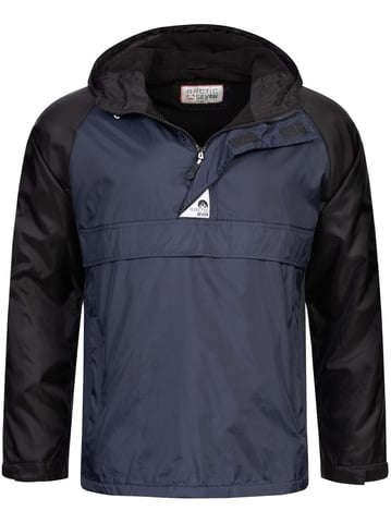 Arctic Seven regenjas voor heren – marineblauw-zwart