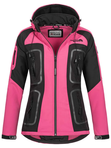 Arctic Seven Women's Softshell Jacket Pink-Black