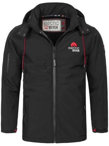 Arctic Seven Men's Softshell Jacket Black