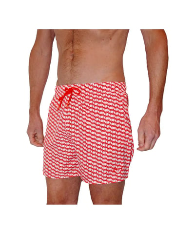 Emporio Armani men's all-over eagle swimsuit