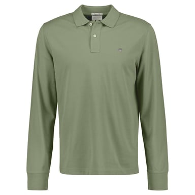 Gant Regular Shield Longsleeve Pique Rugger Polo Shirt