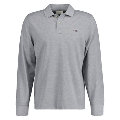 Gant Regular Shield Longsleeve Pique Rugger Polo Shirt