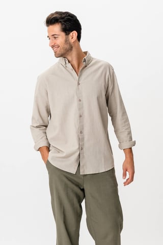 Linen Shirt - Sand
