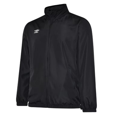 Umbro Kinder/Kinder Club Essential Light Waterdichte Jas (Zwart)