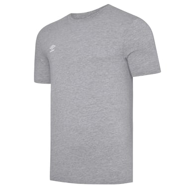Umbro Kinderen/Kids Club Leisure Marl Crew Hals T-shirt (Lichtgrijs)