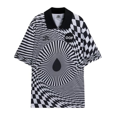 Umbro Volwassen unisex Hank Willis Thomas OOF Jersey (Wit/zwart)