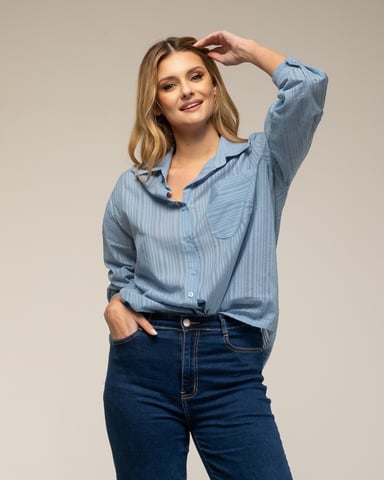 Camisa de manga larga