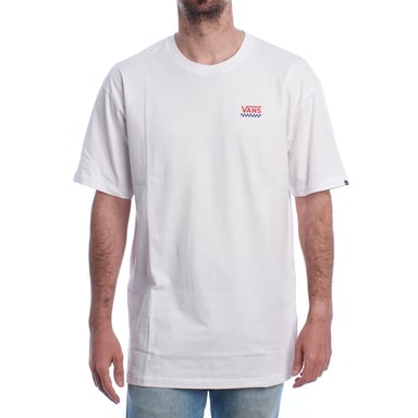 Heren-T-shirt Linkerborst Logo II VN0A7TLGKSF1 Korte Mouw T-shirt