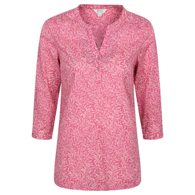 Mountain Warehouse Womens/Ladies Petra Floral 3/4 Sleeve Shirt (Bright Pink)