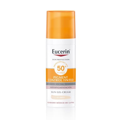 Zonnebescherming Pigmentcontrole Gel-crème Kleur Spf50+ #licht 50 ml