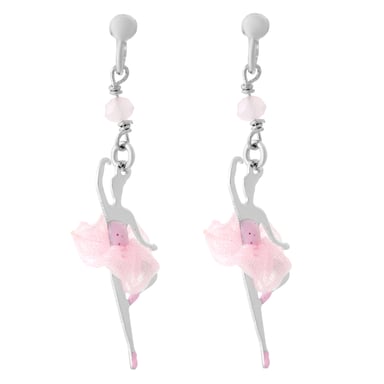 Orphelia Kinder 925 Sterling Zilver Hangende Oorbellen - Zilver ZO-7131