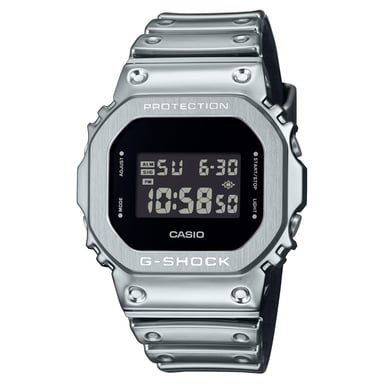 Casio G-shock G-steel Men's Silver Watch GM-5600YM-8ER