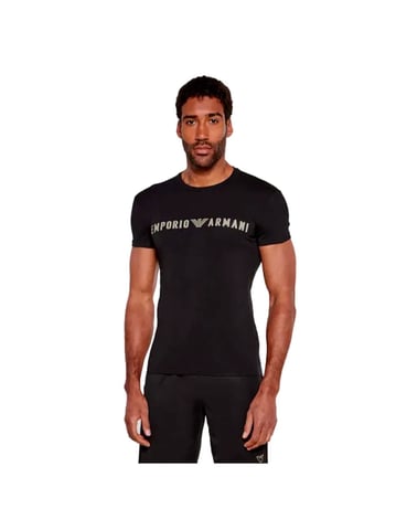 Emporio Armani Men's T-Shirt Gesprochenen Adler