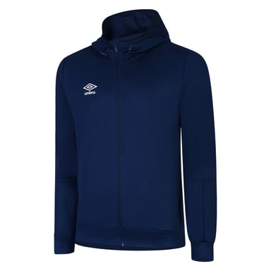 Umbro Gebreide Hoodie Kinderen/Kinderen Total Training (Marine / Wit)