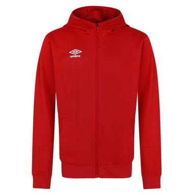 Umbro Gebreide Hoodie Kinderen/Kinderen Total Training (Vermiljoen/Zwart)