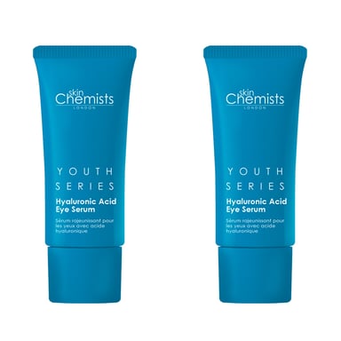 skinChemists Youth Series 1.5% Hyaluronic Acid Eye Serum 15ml x 2 Duo Pack