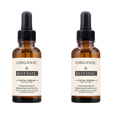 Organic & Botanic Amazonian Berry Gezichtsserum 30ml x 2 Duo Pack