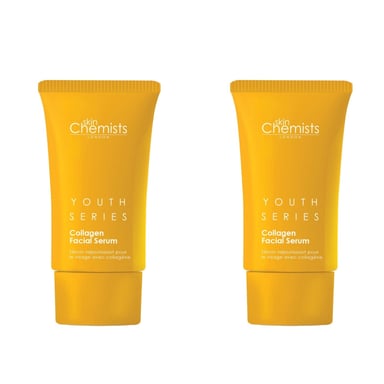 skinChemists Youth Series 2% Collagen Facial Serum 30ml x 2 Duo Pack