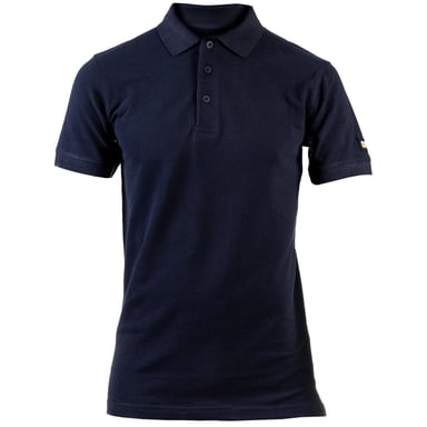Caterpillar Essentials Katoenen Heren Blauwe Polo Shirt