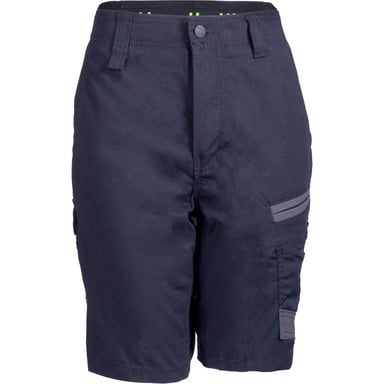 Hard Yakka Raptor Active Cotton Women's Black Knee-Length Shorts