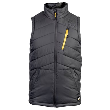 Caterpillar Essentials Bodywarmer Heren Zwarte Gilet