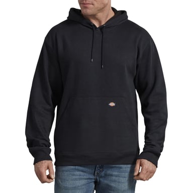 Dickies Everyday Fleece Katoenen Zwarte Hoodie voor Mannen