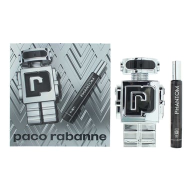 Paco Rabanne Phantom Eau de Toilette 100ml + 10ml Gift Set for Him
