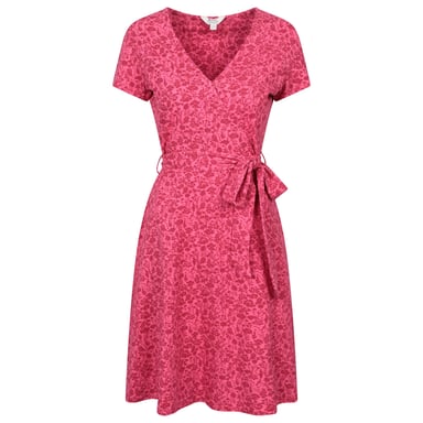 Mountain Warehouse Womens/Ladies Santorini Flower Jersey Wrap Dress (Red)
