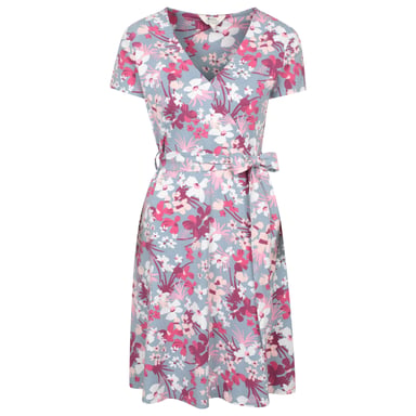 Mountain Warehouse Womens/Ladies Santorini Cherry Blossom Jersey Wrap Dress (Pink)