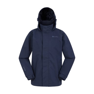Mountain Warehouse Childrens/Kids Solar Waterproof Jacket (Navy)
