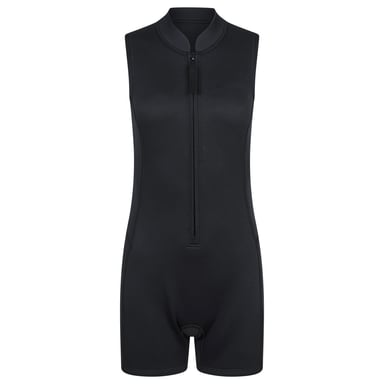 Mountain Warehouse Womens/Ladies Shorty Sleeveless Wetsuit (Jet Black)