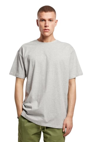 Zwaar oversized T-shirt - grijs
