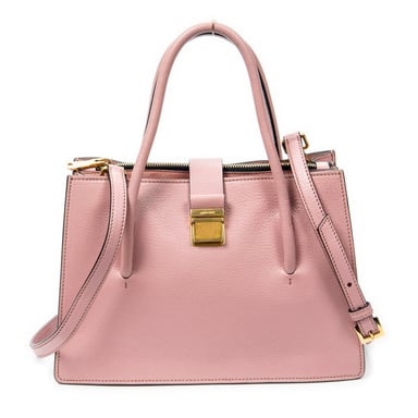 Madras Convertible Top Handle  Handbag