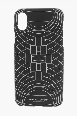 embossed printed RSD TRANSPORTE EXCEP XS iphone case in Black