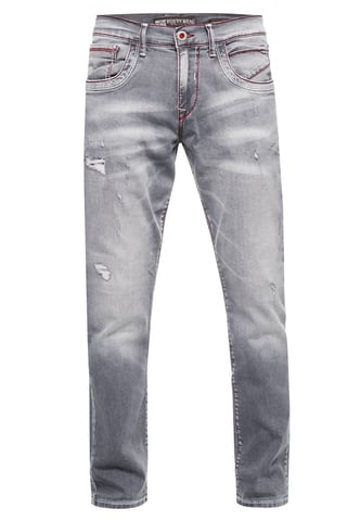 Jeans "ODAR" Destroyed Regular Fit Stretch Jeans