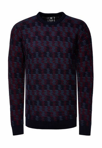 Contrast Round Neck Sweater