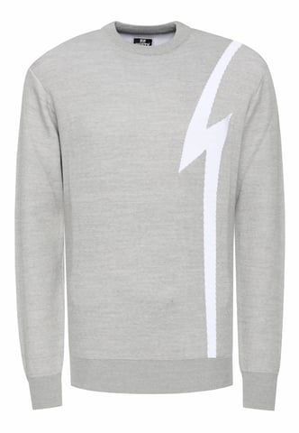 Round Neck Flash Knit Sweater