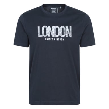 Mountain Warehouse Mens London Short-Sleeved T-Shirt (Navy)
