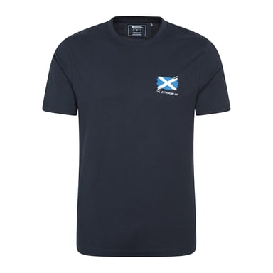 Mountain Warehouse Mens West Highlands Short-Sleeved T-Shirt (Navy)